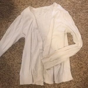White Cardigan